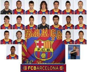 пазл Команда Барселона 2010-11